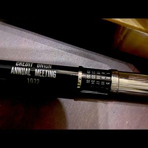 Vintage Sheaffer calendar pen